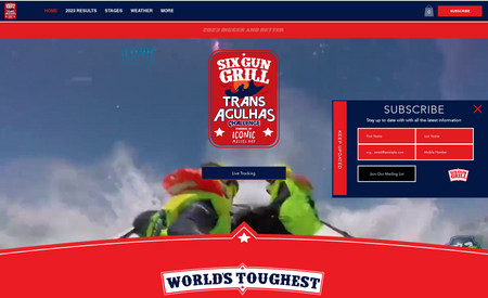 Trans Agulhas: I helped bring the Trans Agulhas brand to new heights. I look after all online Media : The Trans Agulhas is the 'World's Toughest Inflatable Boat Challenge' starts every year on 28 December at Plettenberg Bay, South Africa. It is a fast-paced, action-packed water sports event with over 40 inflatable boats battling it out in the waves.