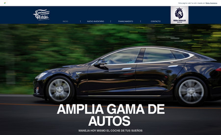 Autos Hidalgo: Diseño Web. Venta de autos seminuevos