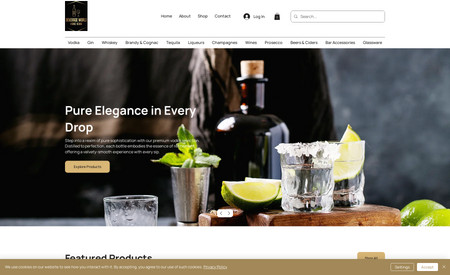 Beverage World: In spearheading the creation of 'Beverage World,' I embraced the dual roles of web designer and developer, drawing upon my extensive 5+ years of experience in the field. Utilizing Wix Studio Editor, I intricately designed and developed a wholesale platform showcasing an extensive range of beverages, from wine and vodka to whiskey, gin, and beer. My commitment to delivering visually stunning and technically robust websites is evident in every aspect of 'Beverage World,' tailored to meet the unique demands of the wholesale industry.

To enrich the design process, I employed Figma, a powerful design tool, to create a blueprint that guided the aesthetic direction of the website. Figma allowed for collaborative and interactive design exploration, ensuring that every detail was refined before implementation in the Wix Studio Editor. The seamless integration of Figma and Wix resulted in a website that not only captures the essence of each beverage category but also provides users with an engaging and intuitive digital experience.

'Beverage World' serves as a testament to my ability to merge innovation and sophistication, offering a digital platform that goes beyond expectations. This project showcases my dedication to crafting immersive digital experiences, marrying design and development seamlessly in the dynamic landscape of web creation.