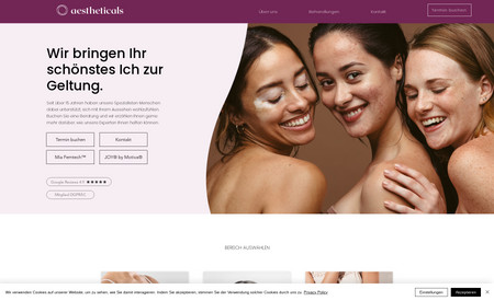 Plastic Surgeon Website: This advanced website design was done for a German Plastic Surgeon, with SEO in mind.   He wanted a clean minimal look, and I think that we pulled it off!   Notice that we have no problems working with multiple languages :)