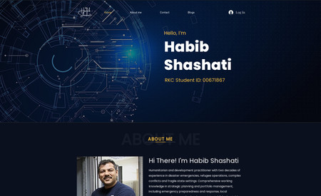 Habib Shashati Blog: Personal portfolio site