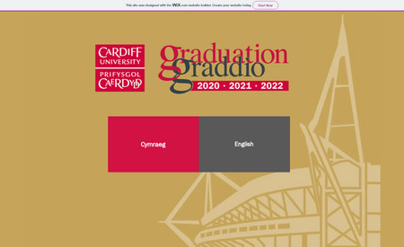 Cardiff Graduation: Created a hub for graduates to book different items for graduation such as gowns. Also build a section for lecturers to signup and check who has/hasn't booked yet.