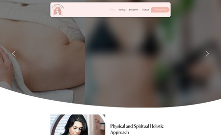 Blush Beauty Barlv: Website Design