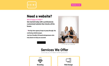 Shine Business Solutions: Shine is a marketing business in Tulsa, OK that specialize in online marketing through websites, email campaigns, and social media management. They also work with business on graphics, copy writing, and more.