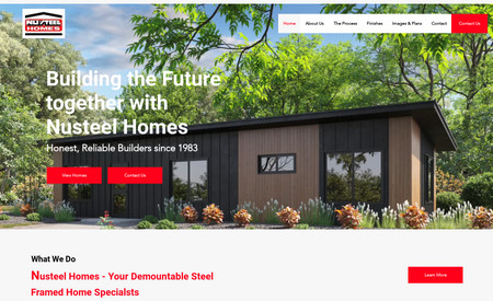 Nusteel Homes: Tailor made Homes made of steel. 