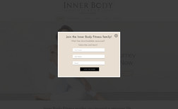 Inner Body Fitness A fitness-focused website that helps people train ...