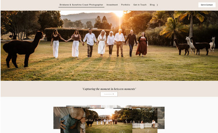 Dreamy Fields : Refined site design and improved user experience through menu and page optimisation.