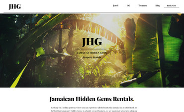 Jamaican Hidden Gems - Property Rentals - Classic website