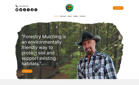Virginia Forestry : Website Creation on Editor X