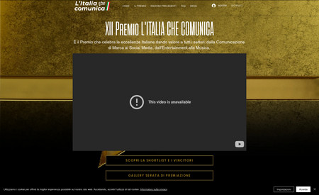 L'ItaliaCheComunica: Pagina Web Premio Nazionale Agenzie Pubblicitarie