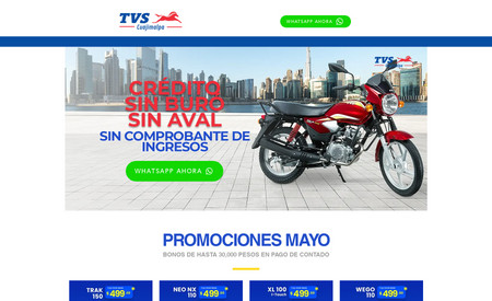 Tvs Cuajimalpa: Social media marketing, página web, lead generation