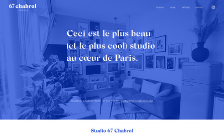 Studio 67 chabrol: 