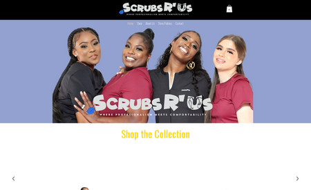 Scrubs R Us: Full Website Design