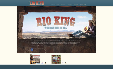 Rio King: New Page Design
