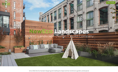 New Eco Landscapes: Modern urban landscape design company serving NYC, Brooklyn +