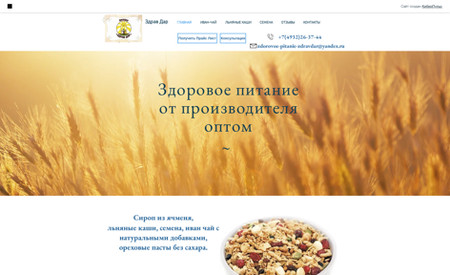 zdorovoe-pitanie: Лендинг о здоровом питании / Landing page about healthy eating