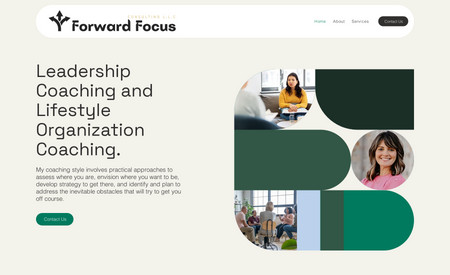 Forward Focus: Custom Logo and Website Development