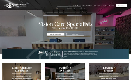 Mt Prospect Eye Care: Advanced Website