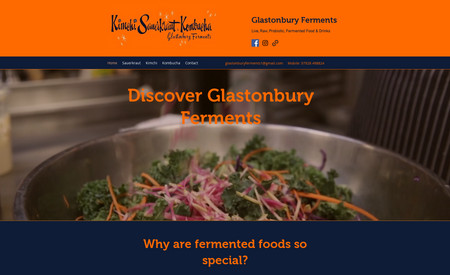 Glastonbury Ferments: A small local producer website. No shop, but lots of product information. Great for SEO.
