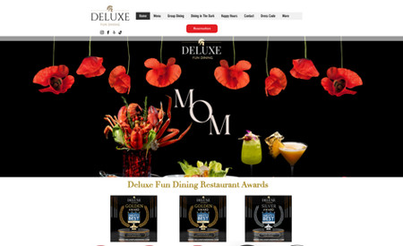 Deluxe Fun Dining: Graphic Design 
Brand Kit
Web Design & Development
SEO (still working)
Social Media & Management