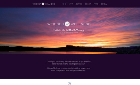 Weisser Wellness: Weisser Wellness came to us as a startup in need of branding and a fresh new web presence. We delivered a site she loves, and helped her to build a thriving practice in The Dalles, Oregon. 