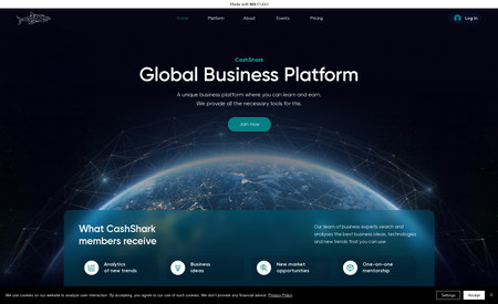CashShark: Global Business Platform