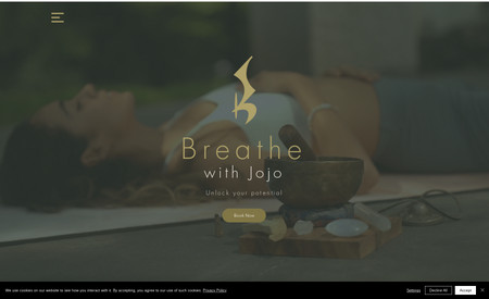 Breathe With Jojo: Jojo wanted to get her new business online and came to us for help. We designed a logo for her brand which she is extremely proud of, and helped setup her business account on Google so people can easily find her establishment. 