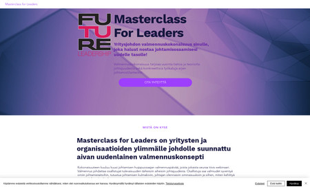 futureleadeship |  Masterclass For Leaders: A master class in leadership in many and a brand new coaching concept for top management in organizations.  I am proud to be a part of this magnificient project starting in 2022.