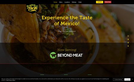El Senor de Los Tacos: Restaurant, Chat, information hub.