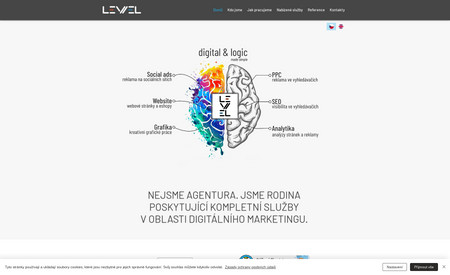 Levvel.cz: Our company website. 