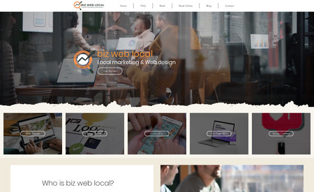 Biz Web Local: Marketing Agency Website 