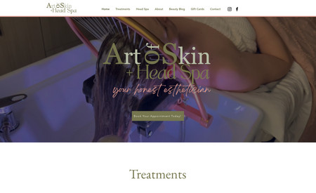 Art Of Skin: Brand, Logo, Website, Style Guidelines...