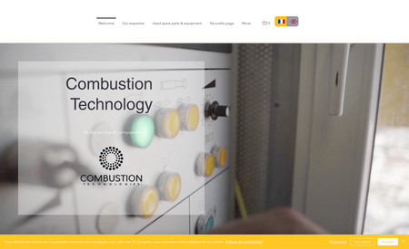Combustion: Site web sur-mesure pour une usine Combustion Technologies