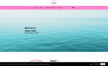 Super Calm website: Designing the Site from Scratch
Content Writing
Install Plugins 
Logo Desiging 
Mobile Optimization
Site SEO and Optimization