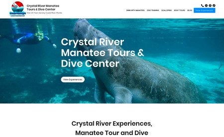 SeaDaddys Crystal River: A Manatee Tour operator in Crystal River was looking to strengthen their web presence and ranking. Rockons Travel Marketing team put together a beautiful website design, optimized it for SEO, wrote content, and adding booking buttons. Now Seadaddys is one of the top providers in the area and continues to expand her operations.
