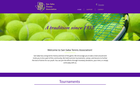 San Saba Tennis : 
