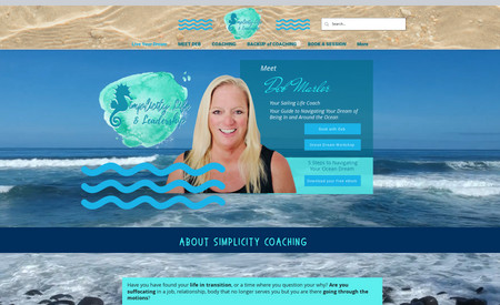 Simplicity Coaching: New website with online booking and payment fetures
