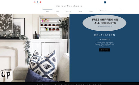Display Your Shelf: Home Page Design and Online Store Organization