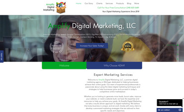 Our Agency Website - Amplify Digital Marketing