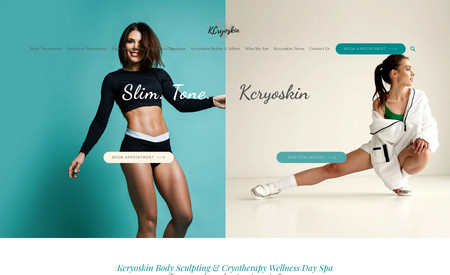 Kcryoskin Cryotherapy Spa: Our team at Webryact was tasked with redesigning the website for KCryoSkin Cryotherapy. The previous site was plain and unengaging, lacking the visual appeal and functionality needed to drive traffic and attract new customers.

Through a comprehensive redesign process, we were able to turn the site around and create a visually stunning, user-friendly experience that effectively showcases the benefits of cryotherapy and the services offered by Kcryoskin.

Our design approach included utilizing clean, modern layouts, high-quality imagery, and clear calls-to-action to increase engagement and conversions. We also focused on improving site speed and optimizing for search engines to boost search rankings and drive organic traffic.

As a result of our efforts, the new website has seen a significant increase in visitors and conversions, solidifying its position as a leading provider of cryotherapy services. If your business is in need of a web designer with a track record of creating visually appealing, high-performing websites, look no further than Webryact.