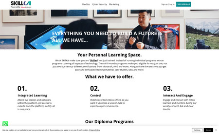 Skillkai: Programs-Courses Website