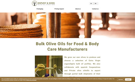 Espuny and Sons: Proveedora de aceite de oliva