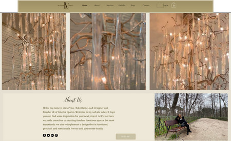 Styled by Lu: Stunning website designed with beautiful galleries and ecommerce