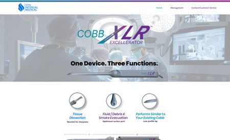 5th Interval  New: Website for a Medical Device Company