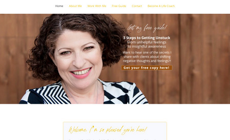 Mindset & Life Coach: Claire is a terrific Life Coach with an engaging website that reflects her personality