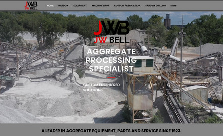 JW Bell: Aggregate Processing Manufacturing company since 1923. 