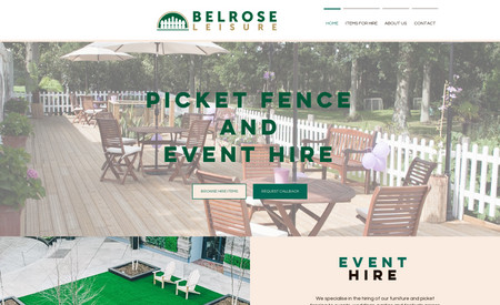 Belrose Leisure: Website overhaul with better design, navigation and more professional look and feel. Also optimised for SEO on our way through to get best possible search engine results.