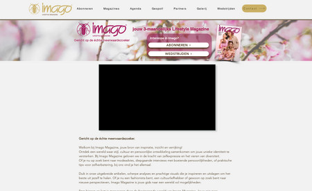 Imago Magazine: Geavabceerde website voor Imago Magazine