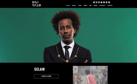 Gili Yalo: אתר תדמית למוזיקאי גילי אלו