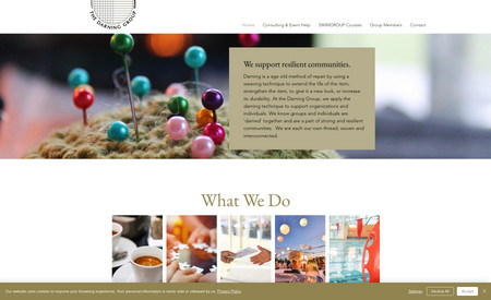 Darning Group: Website design